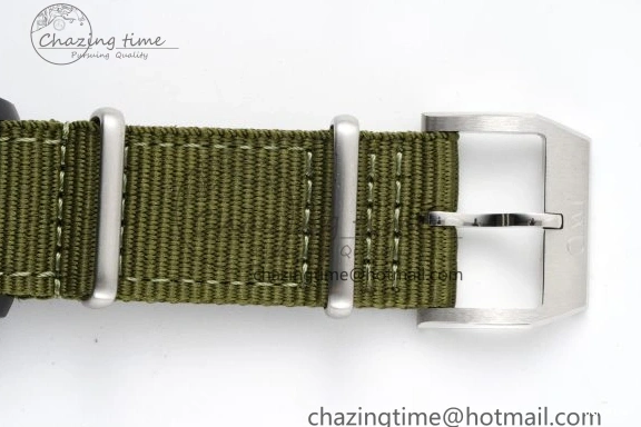 MIROTIME 0207 Top Gun Pilot Mark XVIII Limited “SFTI” M+F 1:1 Best Edition Black Dial on Green Nylon Strap A WaterResistant 7064